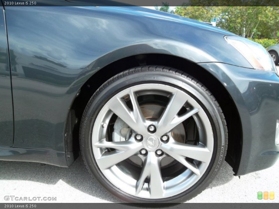2010 Lexus IS 250 Wheel and Tire Photo #57057287