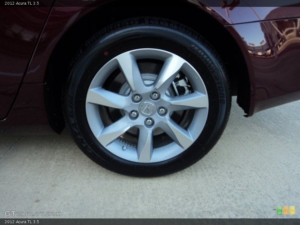 2012 Acura TL 3.5 Wheel and Tire Photo #57057878