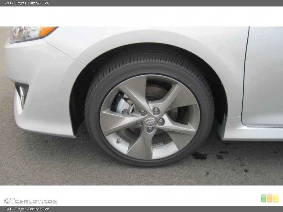 2012 Toyota Camry SE V6 Wheel and Tire Photo #57059005