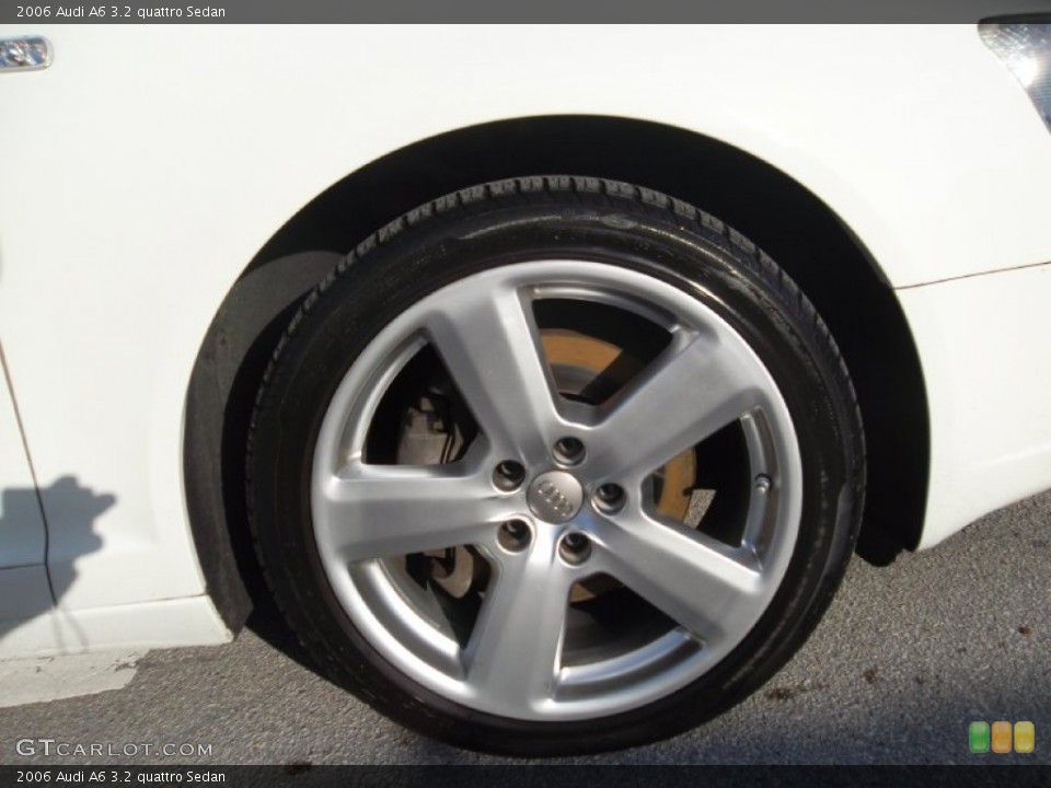 2006 Audi A6 3.2 quattro Sedan Wheel and Tire Photo #57059936