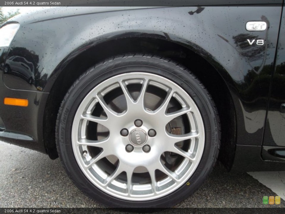 2006 Audi S4 4.2 quattro Sedan Wheel and Tire Photo #57060188
