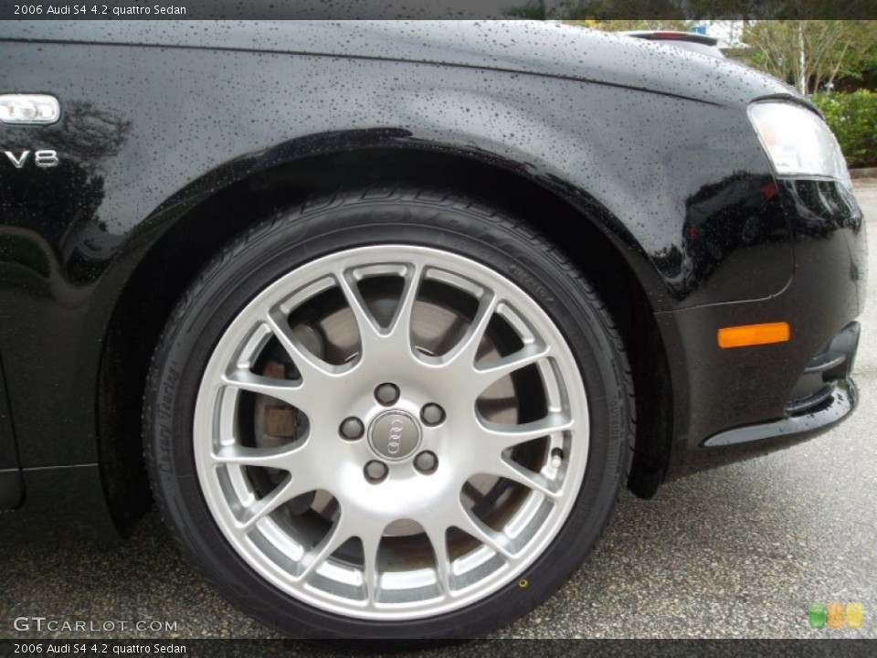 2006 Audi S4 4.2 quattro Sedan Wheel and Tire Photo #57060251