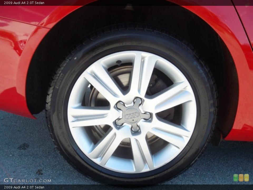 2009 Audi A4 2.0T Sedan Wheel and Tire Photo #57061871