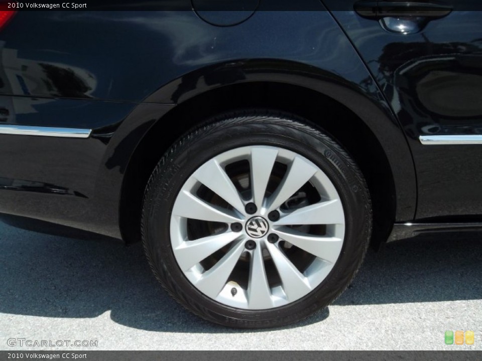 2010 Volkswagen CC Sport Wheel and Tire Photo #57062158
