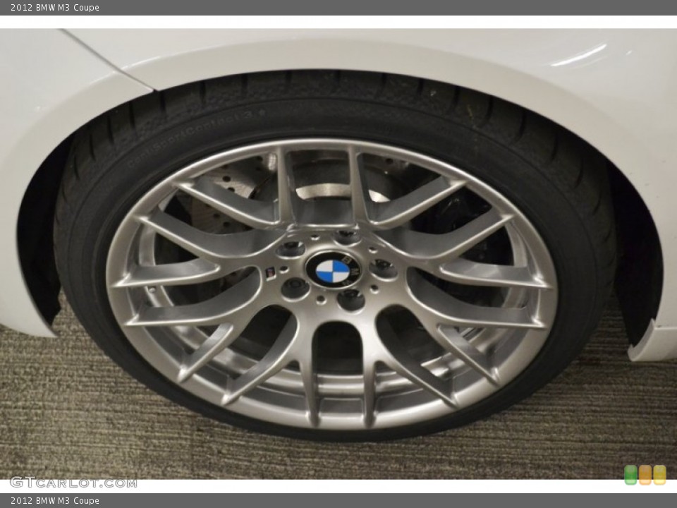 2012 BMW M3 Coupe Wheel and Tire Photo #57066515