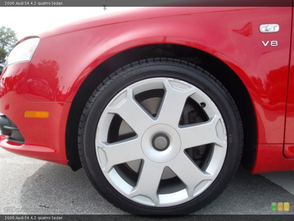 2006 Audi S4 4.2 quattro Sedan Wheel and Tire Photo #57067886