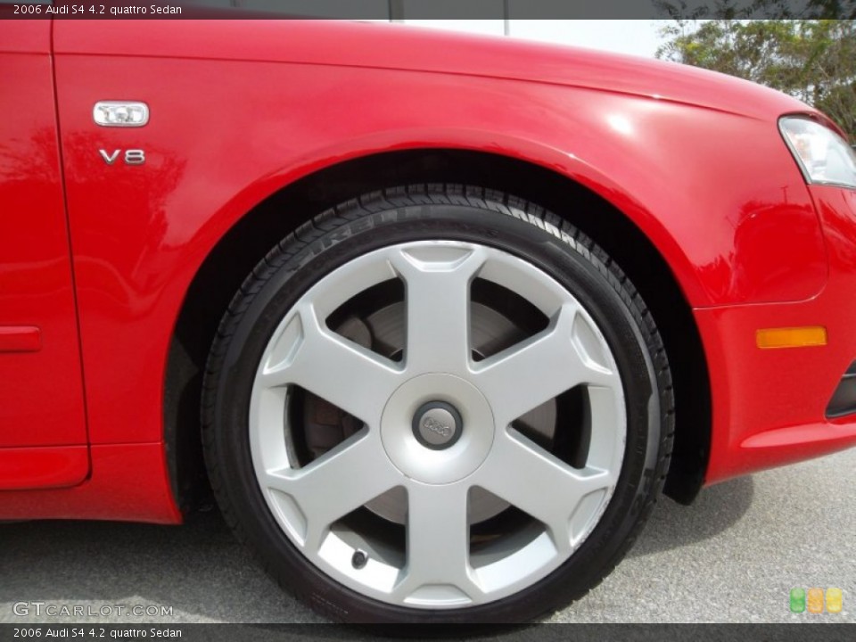 2006 Audi S4 4.2 quattro Sedan Wheel and Tire Photo #57067940