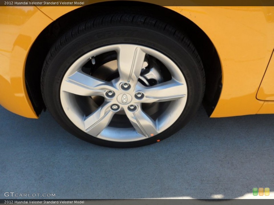 2012 Hyundai Veloster  Wheel and Tire Photo #57074108