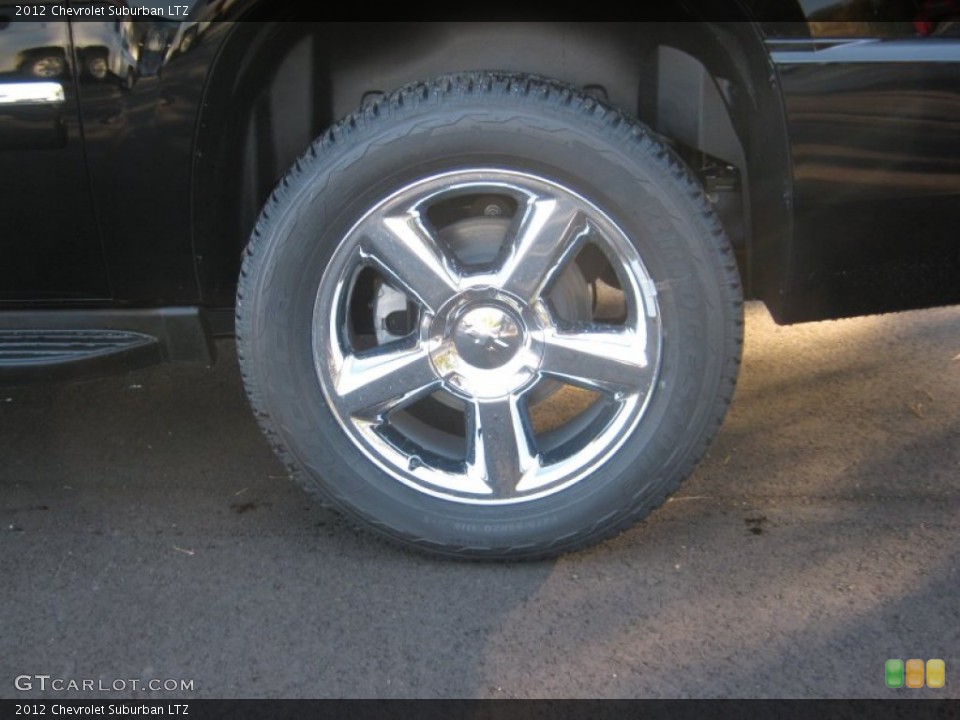 2012 Chevrolet Suburban LTZ Wheel and Tire Photo #57075722