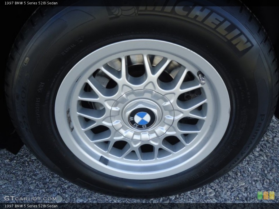1997 BMW 5 Series 528i Sedan Wheel and Tire Photo #57075725