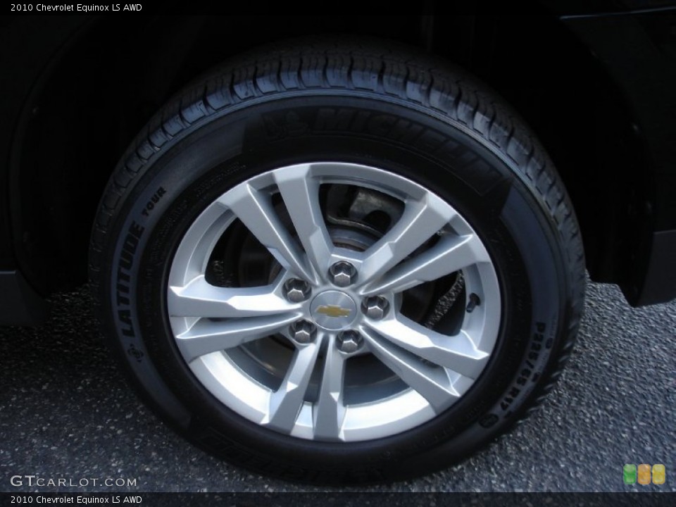 2010 Chevrolet Equinox LS AWD Wheel and Tire Photo #57079464