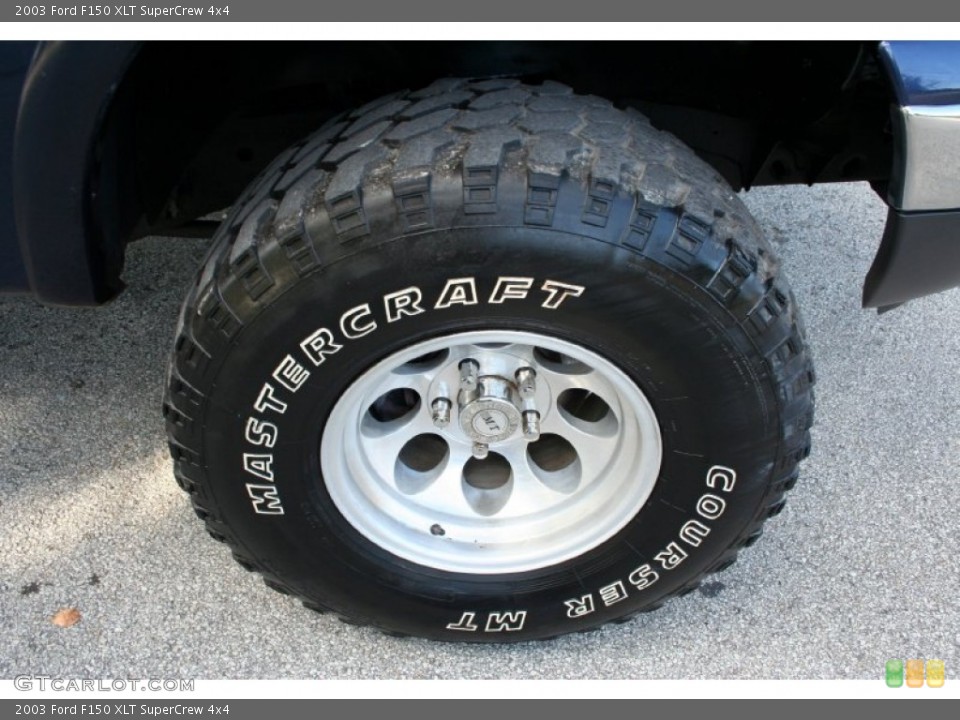 2003 Ford F150 Custom Wheel and Tire Photo #57080595