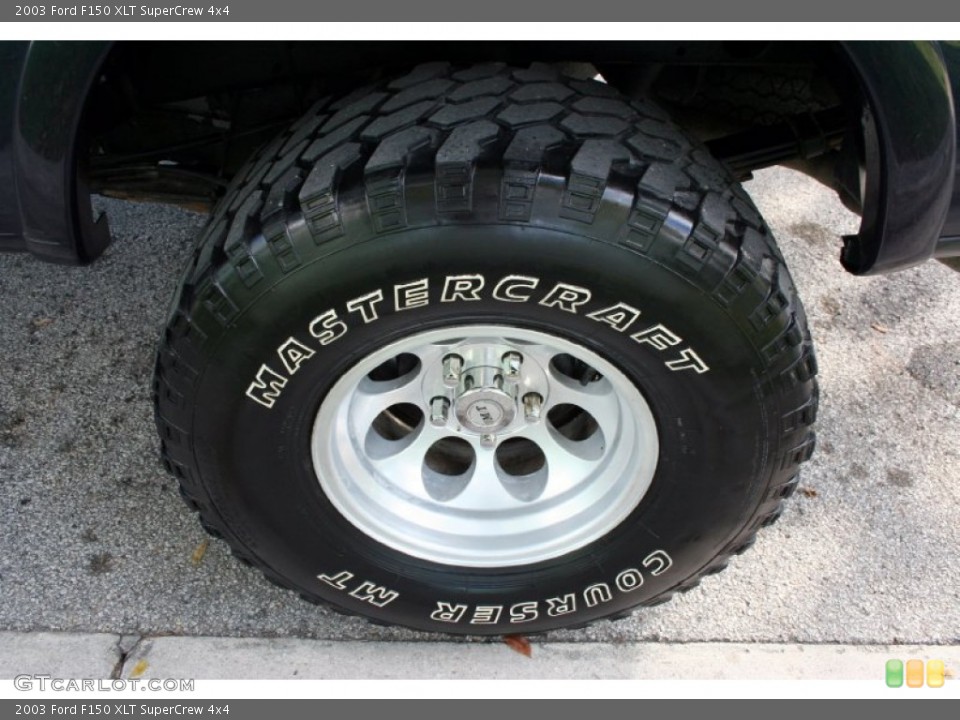 2003 Ford F150 Custom Wheel and Tire Photo #57080612