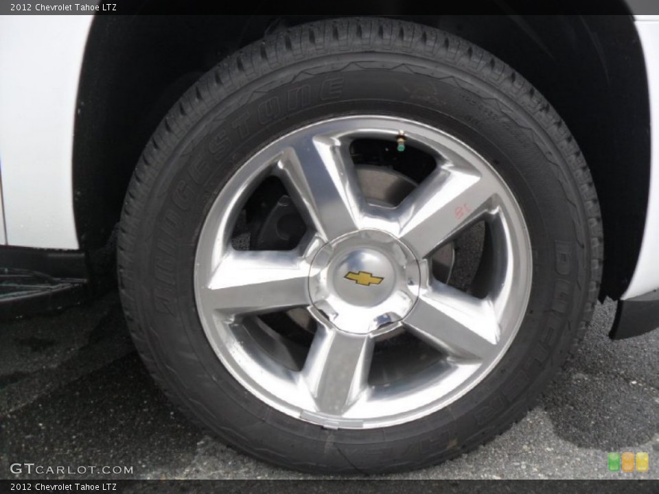 2012 Chevrolet Tahoe LTZ Wheel and Tire Photo #57082370