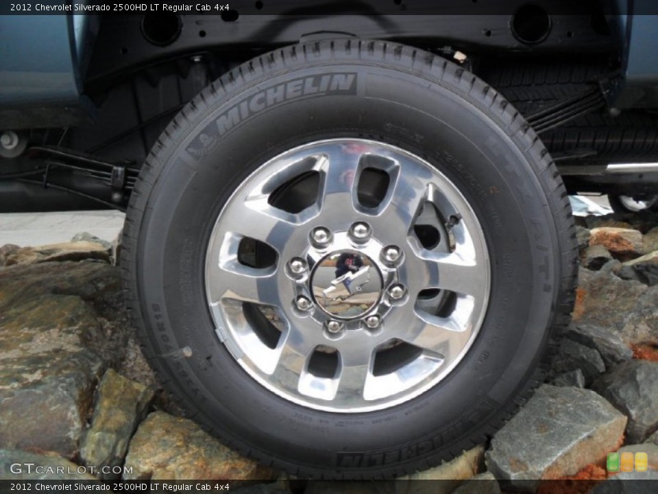 2012 Chevrolet Silverado 2500HD LT Regular Cab 4x4 Wheel and Tire Photo #57082616
