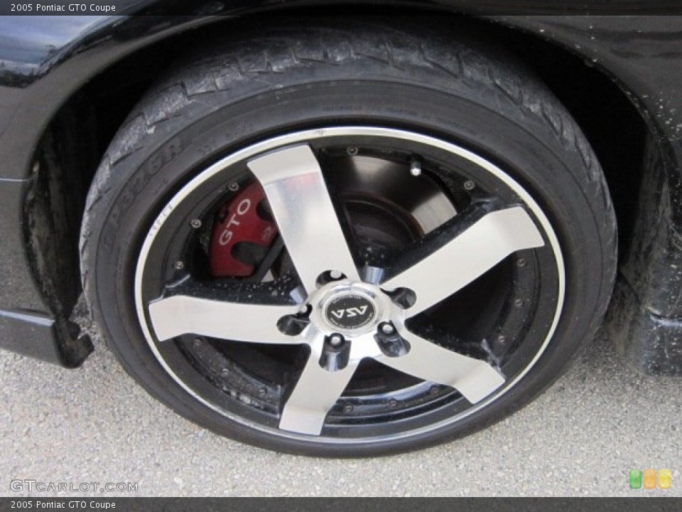2005 Pontiac GTO Custom Wheel and Tire Photo #57083936