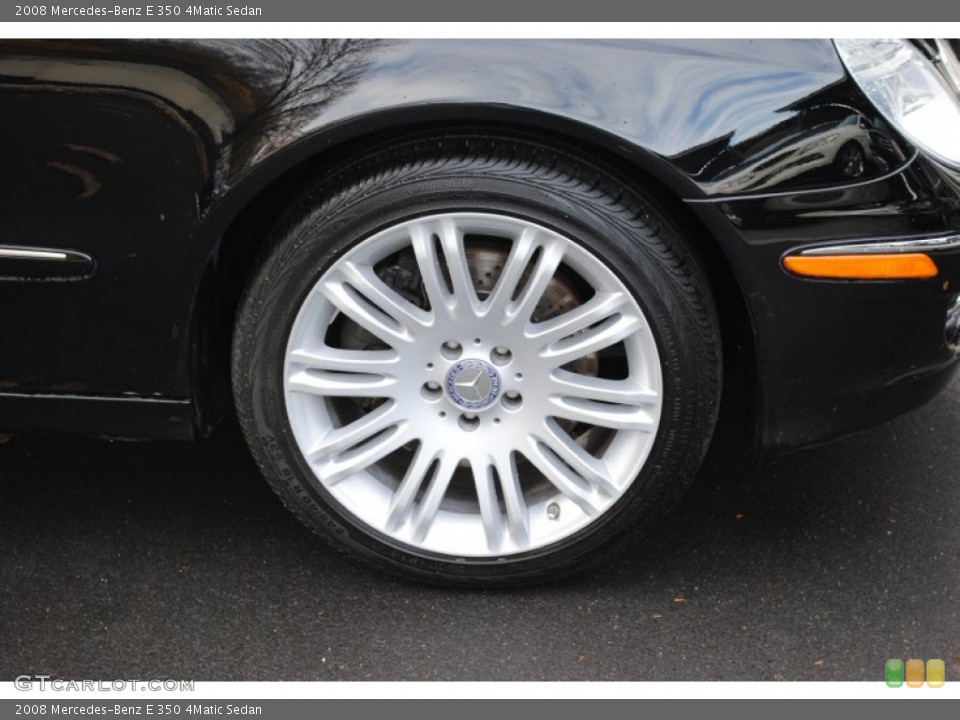 2008 Mercedes-Benz E 350 4Matic Sedan Wheel and Tire Photo #57089540