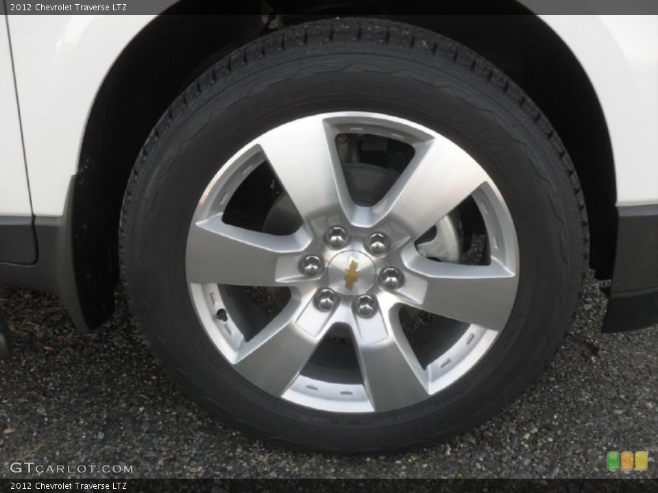 2012 Chevrolet Traverse LTZ Wheel and Tire Photo #57098137