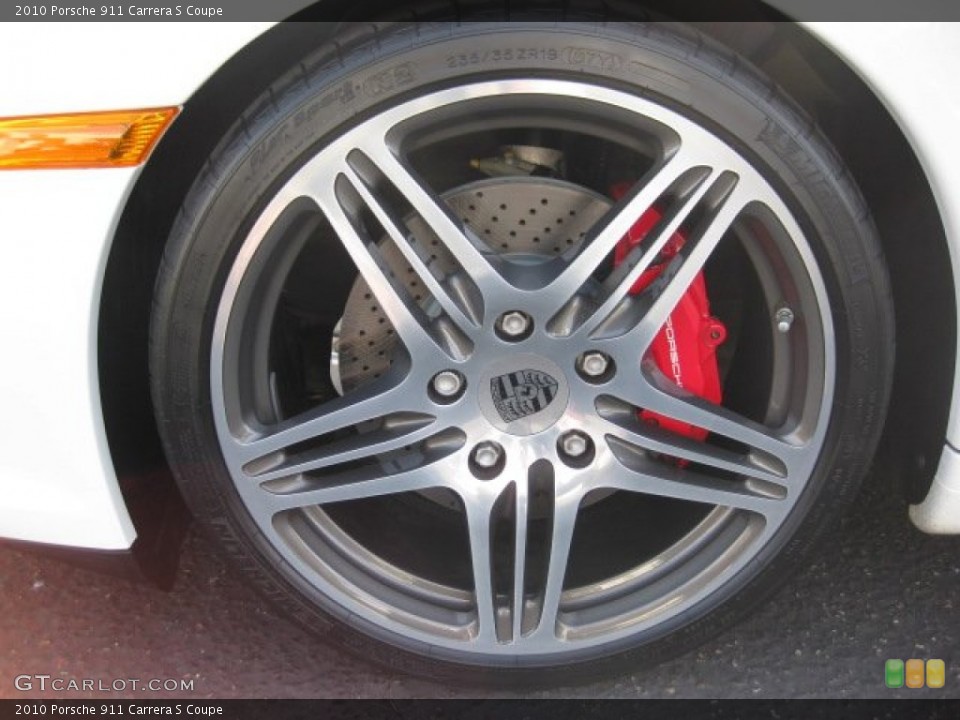2010 Porsche 911 Carrera S Coupe Wheel and Tire Photo #57098230