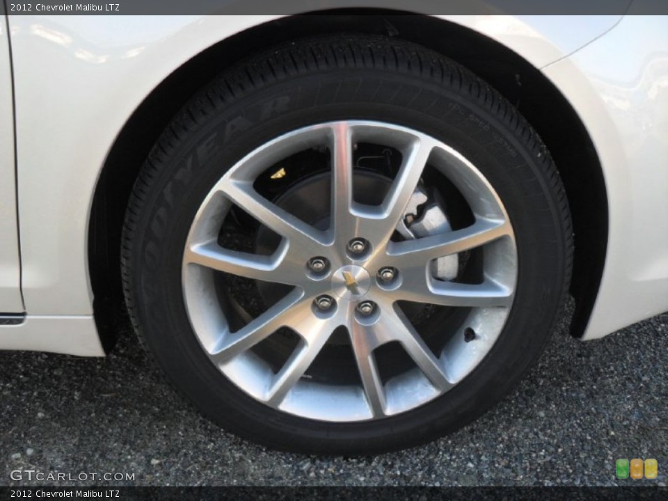 2012 Chevrolet Malibu LTZ Wheel and Tire Photo #57099442