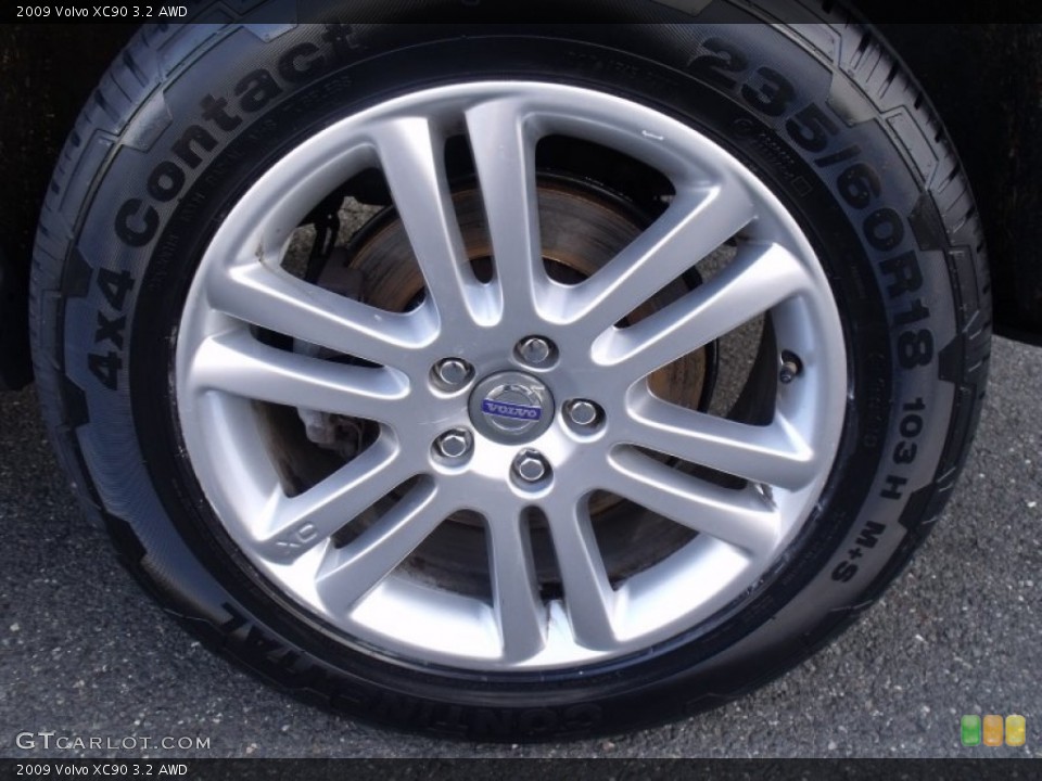 2009 Volvo XC90 3.2 AWD Wheel and Tire Photo #57099706