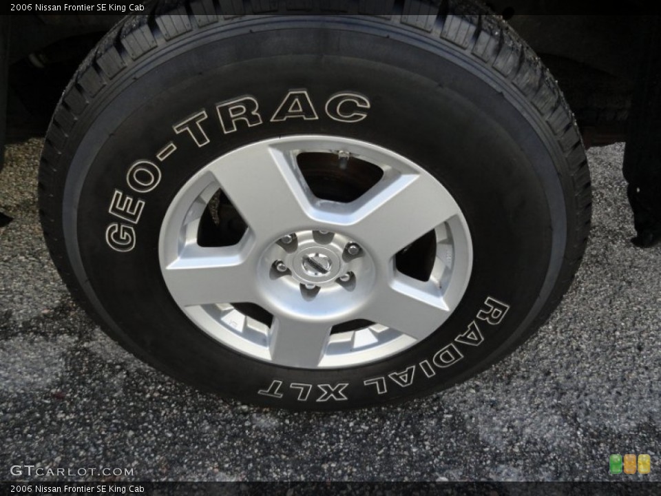 2006 Nissan Frontier SE King Cab Wheel and Tire Photo #57100621