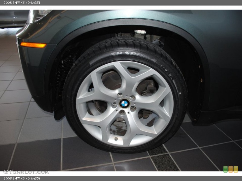 2008 BMW X6 xDrive35i Wheel and Tire Photo #57102454