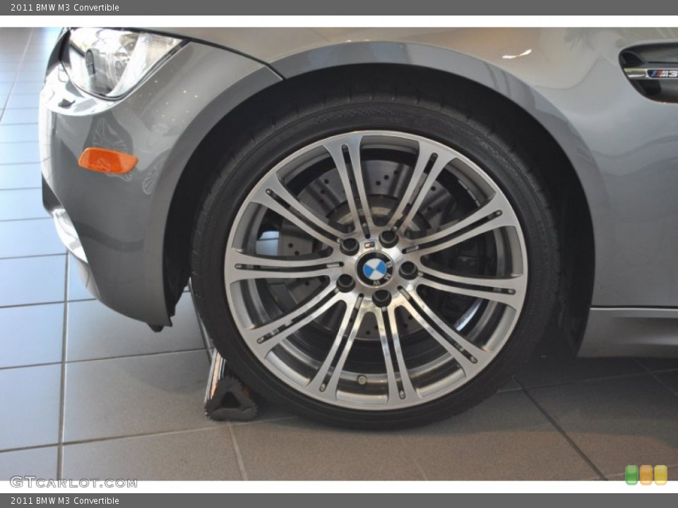 2011 BMW M3 Convertible Wheel and Tire Photo #57102738