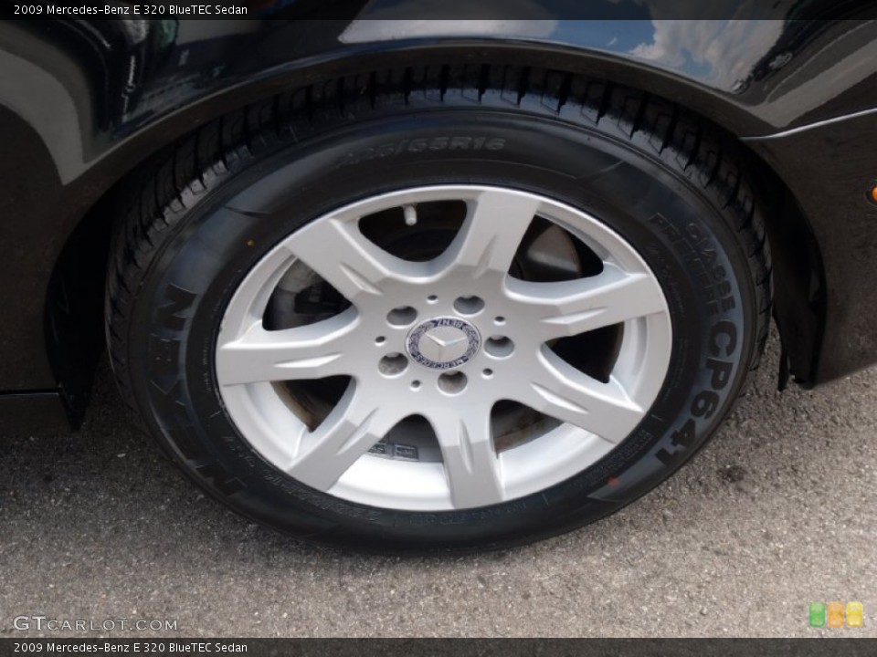 2009 Mercedes-Benz E 320 BlueTEC Sedan Wheel and Tire Photo #57105502