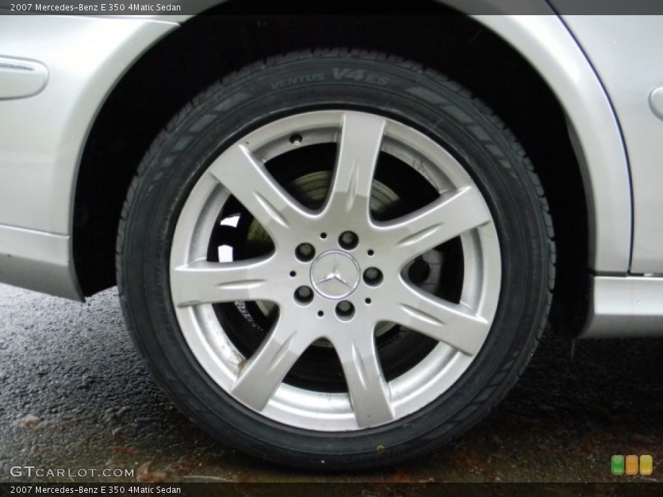2007 Mercedes-Benz E 350 4Matic Sedan Wheel and Tire Photo #57108454