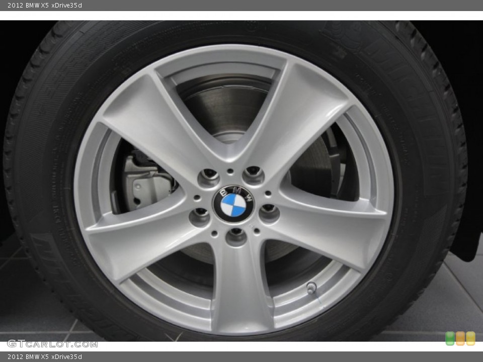 2012 BMW X5 xDrive35d Wheel and Tire Photo #57126217