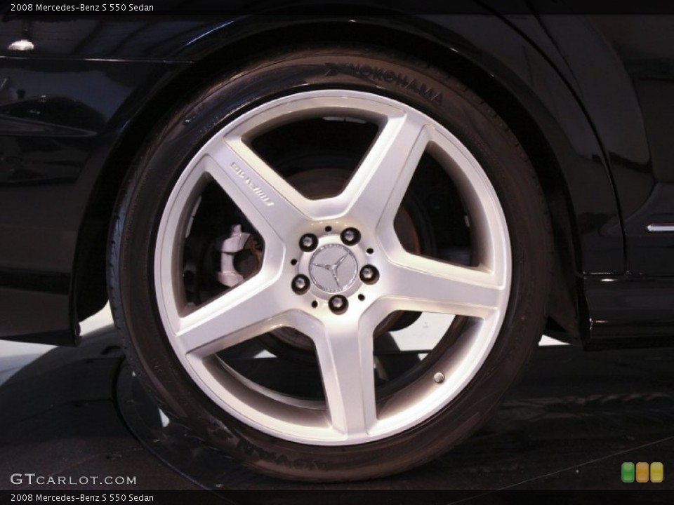 2008 Mercedes-Benz S 550 Sedan Wheel and Tire Photo #57133747