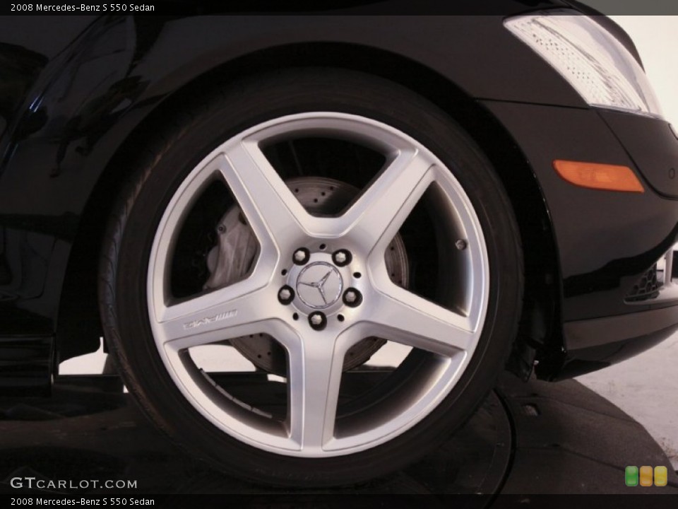 2008 Mercedes-Benz S 550 Sedan Wheel and Tire Photo #57133756