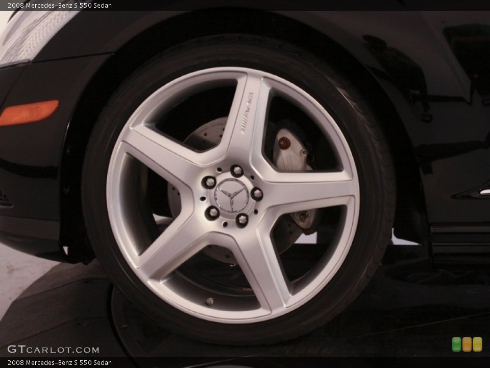 2008 Mercedes-Benz S 550 Sedan Wheel and Tire Photo #57133765