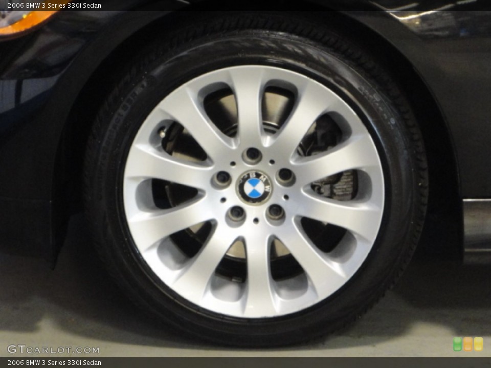 2006 BMW 3 Series 330i Sedan Wheel and Tire Photo #57142123