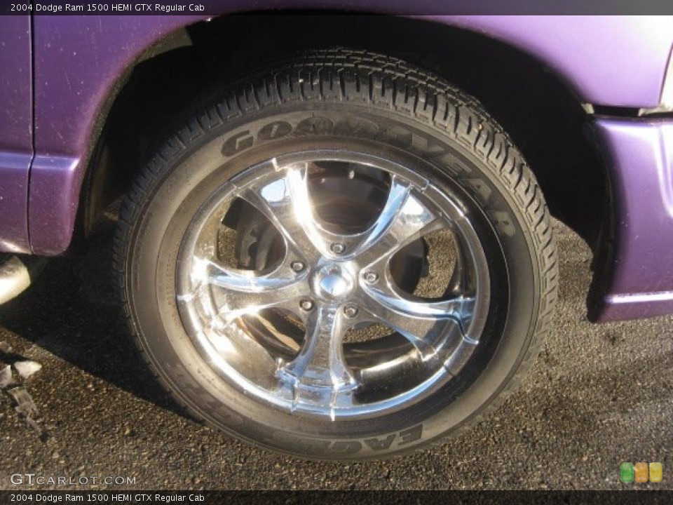2004 Dodge Ram 1500 HEMI GTX Regular Cab Wheel and Tire Photo #57144711
