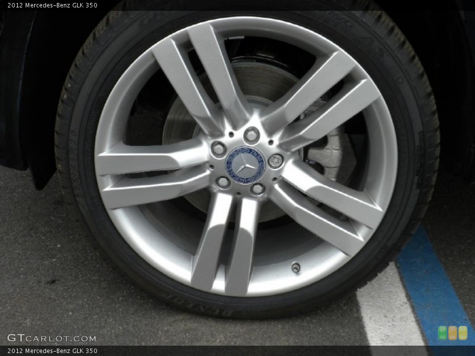 2012 Mercedes-Benz GLK 350 Wheel and Tire Photo #57145537