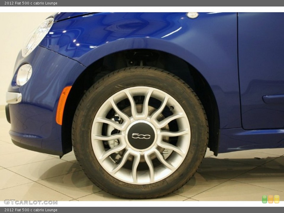 2012 Fiat 500 c cabrio Lounge Wheel and Tire Photo #57147886