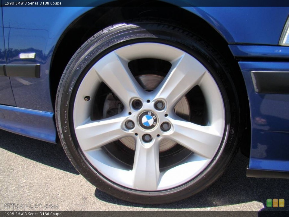 1998 BMW 3 Series 318ti Coupe Wheel and Tire Photo #57150499