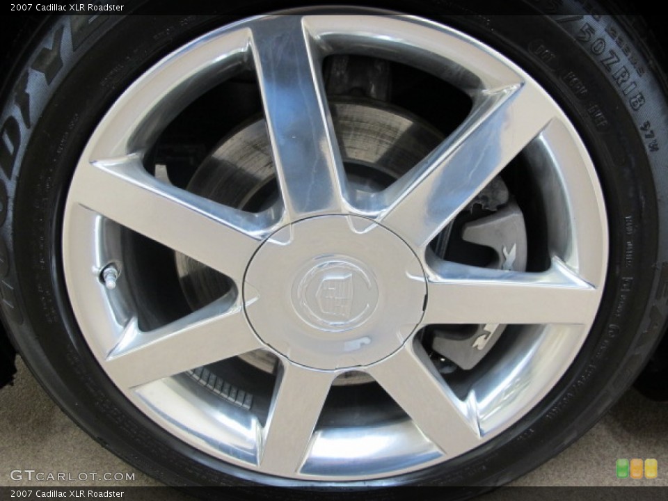 2007 Cadillac XLR Roadster Wheel and Tire Photo #57153097