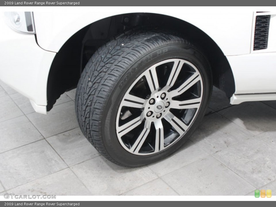 2009 Land Rover Range Rover Supercharged Wheel and Tire Photo #57156817