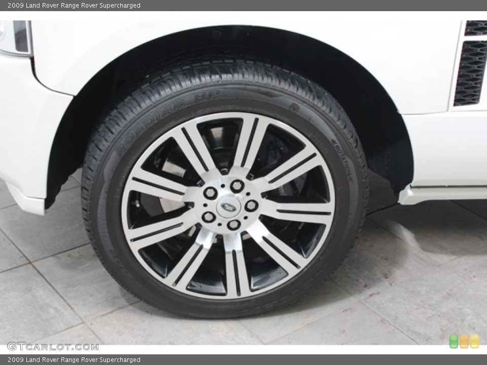 2009 Land Rover Range Rover Supercharged Wheel and Tire Photo #57156826