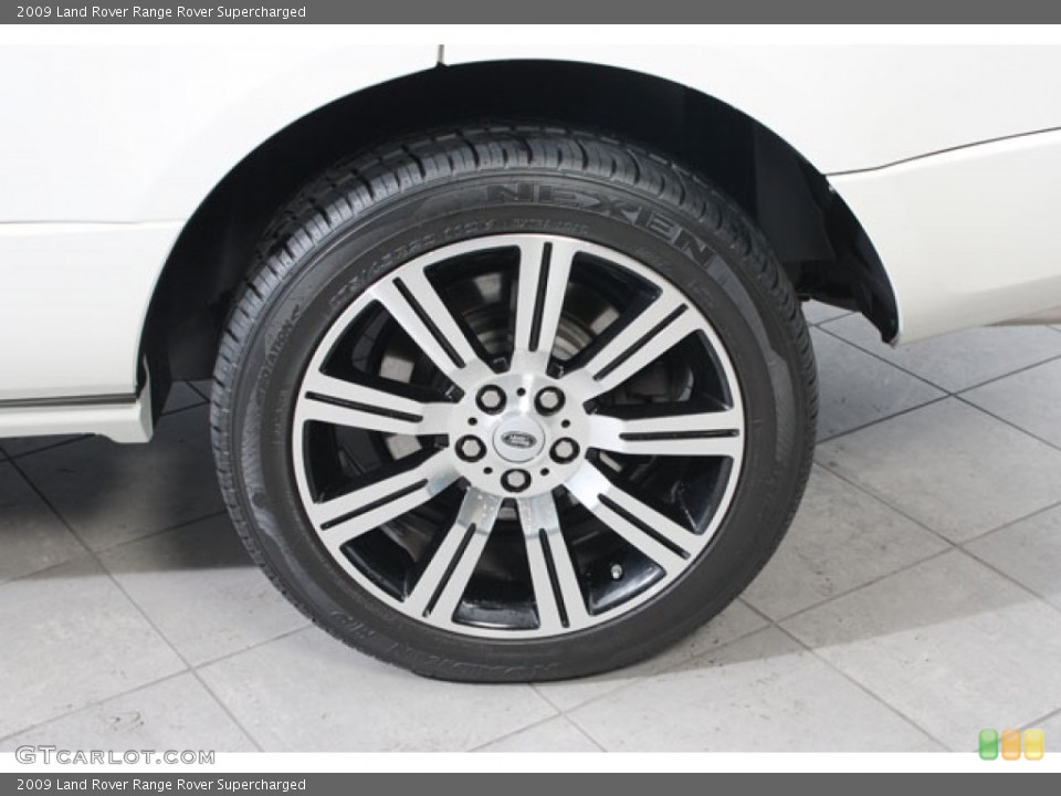 2009 Land Rover Range Rover Supercharged Wheel and Tire Photo #57156835