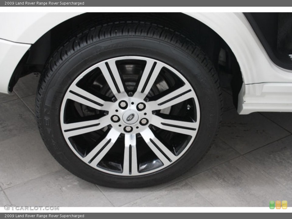 2009 Land Rover Range Rover Supercharged Wheel and Tire Photo #57156856