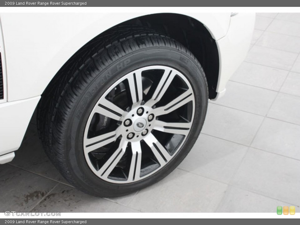 2009 Land Rover Range Rover Supercharged Wheel and Tire Photo #57156874
