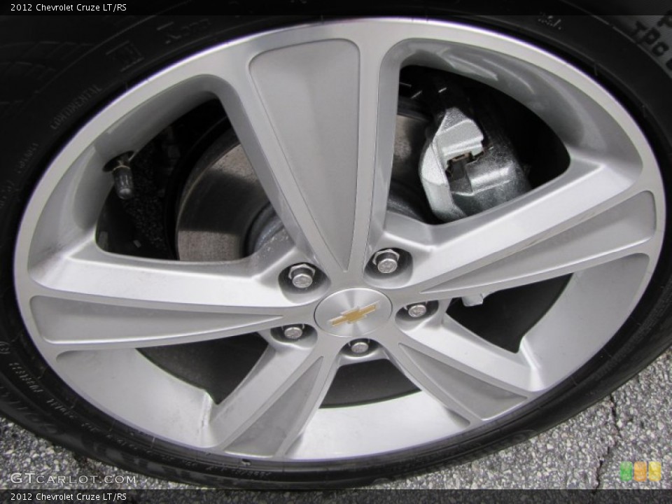 2012 Chevrolet Cruze LT/RS Wheel and Tire Photo #57158212