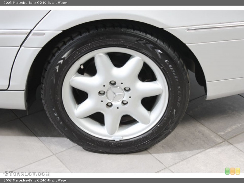 2003 Mercedes-Benz C 240 4Matic Wagon Wheel and Tire Photo #57160827