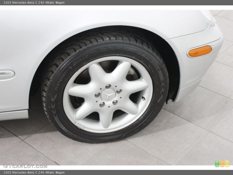 2003 Mercedes-Benz C 240 4Matic Wagon Wheel and Tire Photo #57160837