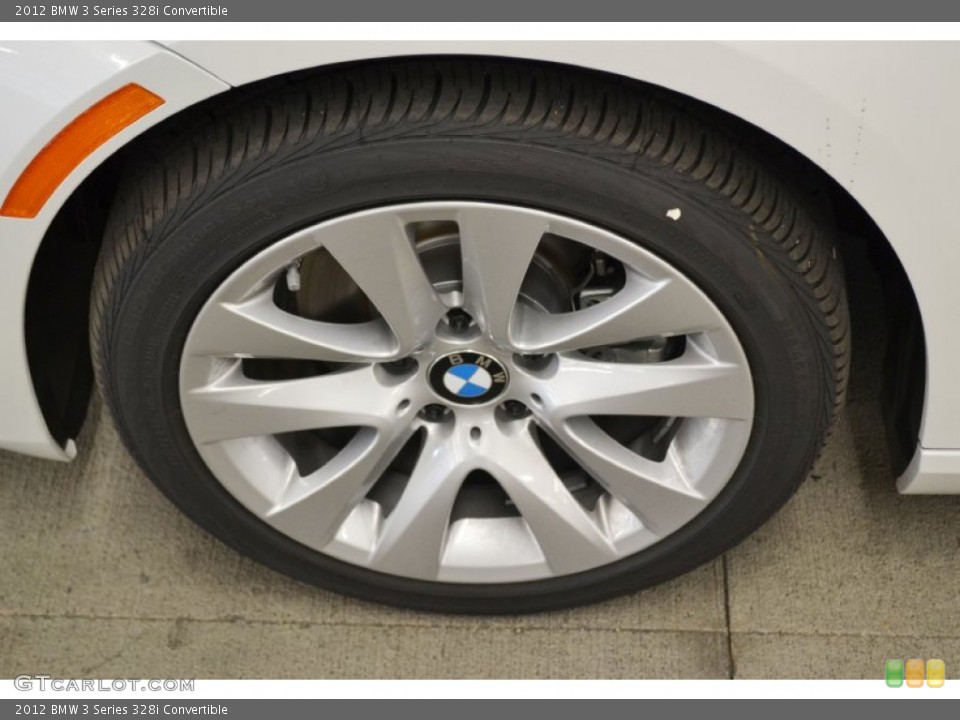 2012 BMW 3 Series 328i Convertible Wheel and Tire Photo #57161878