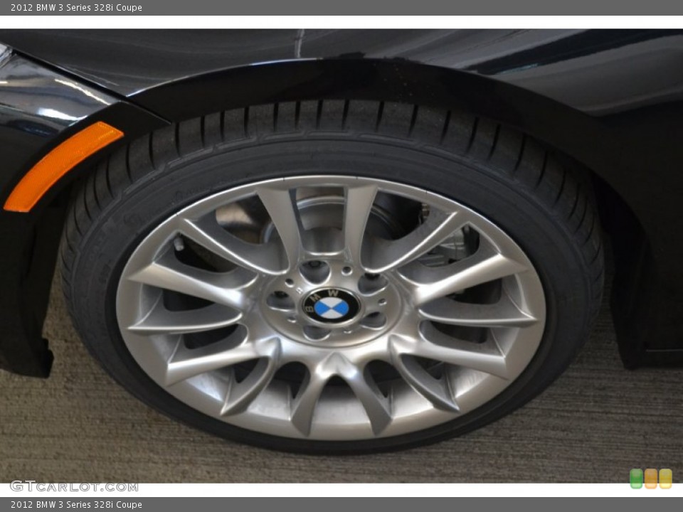 2012 BMW 3 Series 328i Coupe Wheel and Tire Photo #57161944